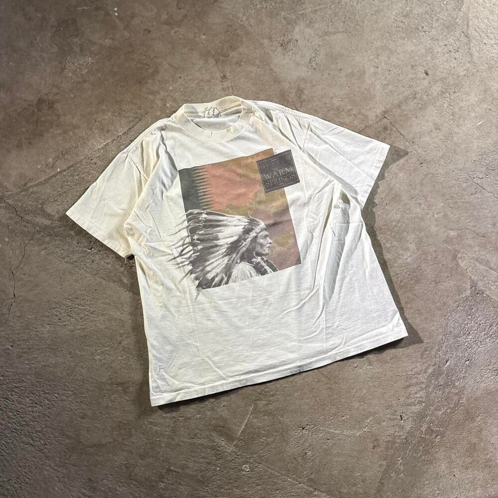 Vintage VTG 90’s Warm Springs Single Stitch Graphic T-shirt - Picture 5 of 8